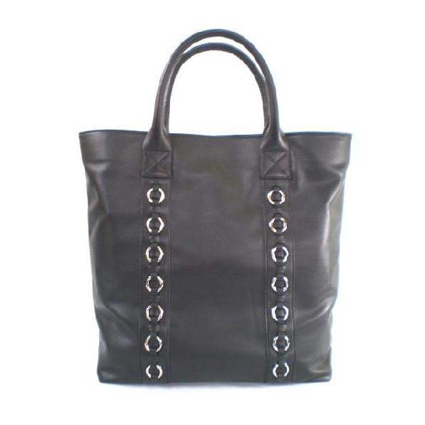 通勤用　牛革ソフトA4トートバッグ（黒）