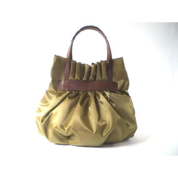 ライトナイロントートバッグ（サップグリーン）　