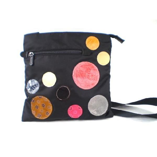 マルチドット斜めがけバッグ