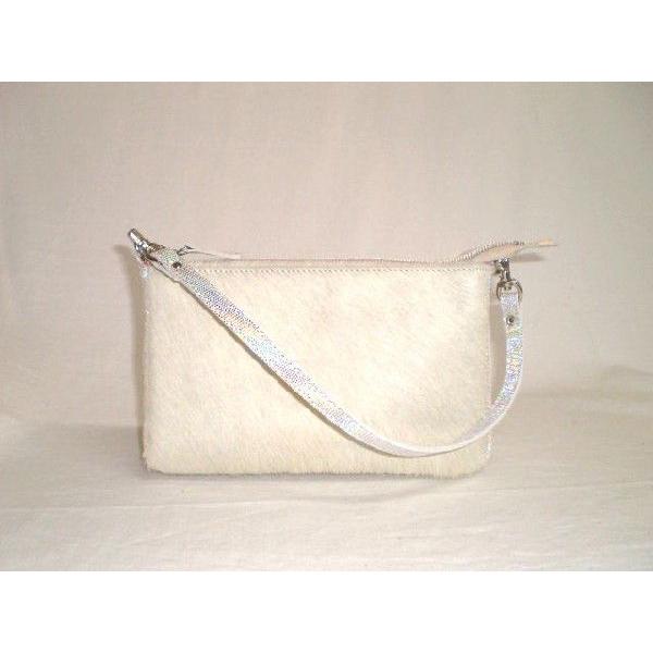 リアルファー　パーティに使えるミニバッグ