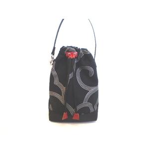 渦巻き模様巾着