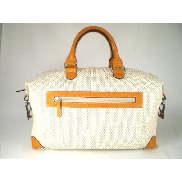 夏の１泊用イタリアンファブリックボストンバッグ（大）