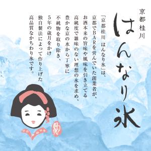 京都桂川はんなり氷 小粒 24kg(4kg×6...の詳細画像2