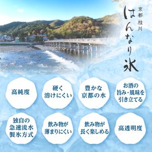 京都桂川はんなり氷 小粒 24kg(4kg×6...の詳細画像3