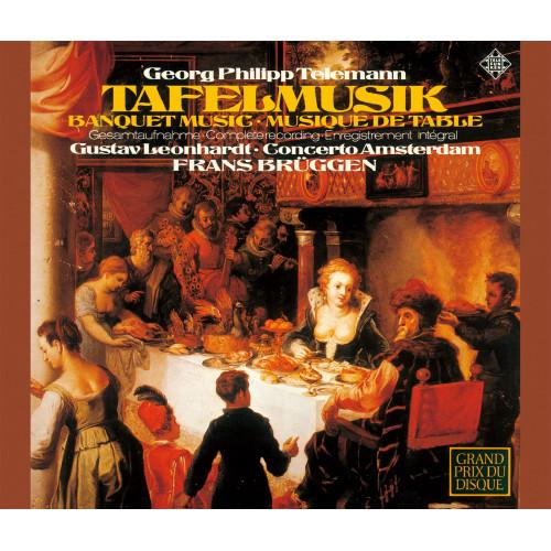 CD/フランス・ブリュッヘン コンチェルト・アムステルダム グスタフ・レオ../テレマン:ターフェル...