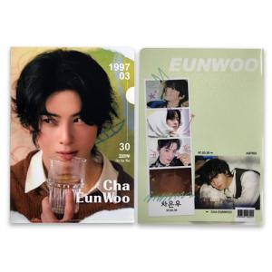 【送料無料・速達】CHA EUN WOO チャウヌ (ASTRO/アストロ) クリア フォルダー / ファイル (Clear Folder / File) [A4 SIZE]｜hanryubank