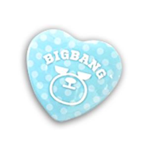 【送料無料・速達】 BIGBANG (ビッグバン) ベア ハート 缶バッジ ピンボタン (HEART...