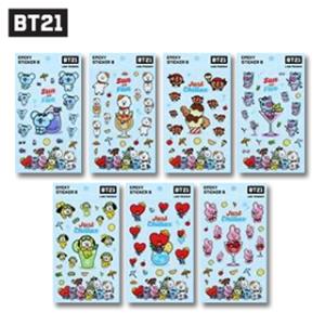 【送料無料・速達】 BTS (防弾少年団) 公式 グッズ [BT21] EPOXY STICKER B エポキシ ステッカー｜hanryubank