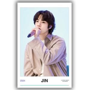 JIN ジン (防弾少年団 / BTS) 2024年 (令和6年) フォト 壁掛けカレンダー グッズ