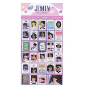 【送料無料・速達】 JIMIN ジミン (防弾少年団 BTS バンタン) NEW 記念 スタンプ シール ステッカー (Celebrate Stamp Sticker) [29ピース] グッズ