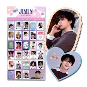 BTS ジミン グッズ ステッカーセット 87枚入 フォトステッカー/ シール
