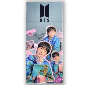 【送料無料・速達】シュガ SUGA (防弾少年団 / BTS) フォト スローガン タオル (PHOTO SLOGAN TOWEL) グッズ｜hanryubank