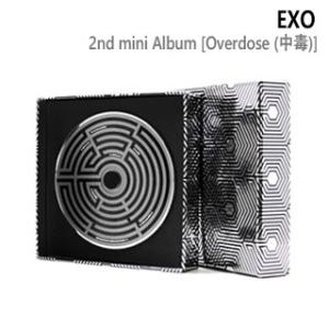 EXO（エクソ） - ミニアルバム2集 [Overdose (中毒)] (EXO-K(韓国語) & EXO-M(中国語) : 2タイプ CD)