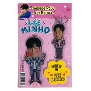 【送料無料・速達】 イ・ミンホ (LEE MIN HO) スタンディングドール + キーホルダー (Standing Doll + Key Holder) マスコット グッズ｜hanryubank