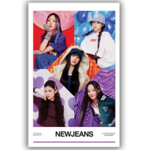 NewJeans (ニュージーンズ) 2024年 (令和6年) フォト 壁掛けカレンダー グッズ｜hanryubank