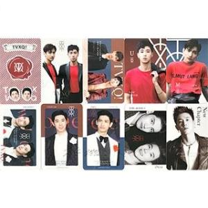 【送料無料・速達】 東方神起 (TVXQ!) グッズ - 透明 フォト トレカ カード セット (C...