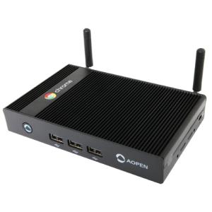AOPEN [CBOX-ME4100] Chromebox Mini コンパクトPC(Cortex-A17/4GB/16GB/LAN/W-LAN/BT4.0/Chrome OS/ブラック)｜hanryuwood