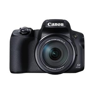 キヤノン [PSSX70HS] PowerShot Canon デジタルカメラ PowerShot SX70 HS(2030万画素/光学x65/ブラック)[3071C004]｜hanryuwood