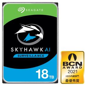シーゲイト [ST18000VE002] SkyHawk Ai HDD(Helium)3.5inch SATA 6Gb/s 18TB 7200RPM 256MB｜hanryuwood