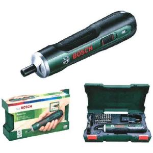 ボッシュ(Bosch) PushDrive コードレスドライバー 06039C6050 プッシュドライブ　13種計32本のビットセット付！USBと100V充電可能≪電ドラ 類似品≫