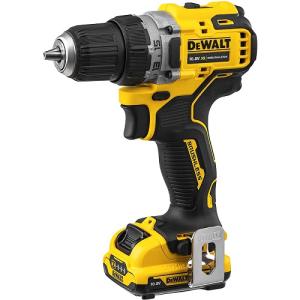 デウォルト (DEWALT)  DCD701D2-JP  10.8V XR Li-Ion ブラシレス・ドリルドライバ(2.0Ah Battery × 2) ブラシレスモーター搭載 工具 DIY 現場 作業 充電式工具