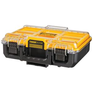 デウォルト(DEWALT) DWST83392-1 タフシステム2.0 ハーフサイズ オーガナイザー 電動工具の保管 小型 工具箱 積重ね収納 防塵 防水 ネジ ビット ツール ケース｜Toolshop Y s Factory ヤフー店