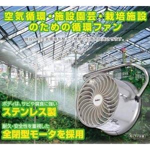 【1台】スイデン すくすくファン SHC-35C-1（単相100V） 循環ファン ビニールハウス用 空気循環 施設園芸 栽培施設 高温対策 園芸用品【送料無料】｜hanshin-k