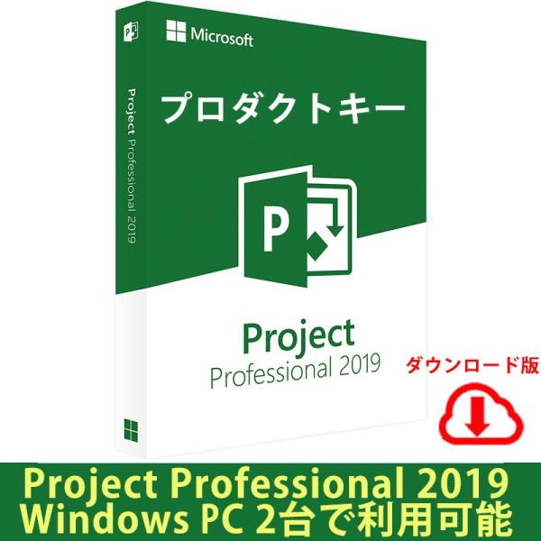 Microsoft Project 2019 Professional 2PC プロダクトキー 正規...