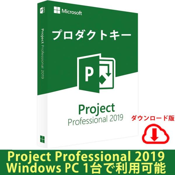 Microsoft Project 2019 Professional 1PC プロダクトキー 正規...
