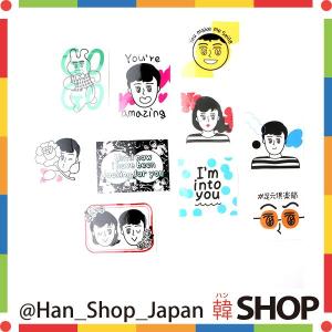 NAMCHINI ナムチニ Deco Seal Set デコシールセット A｜hanshop