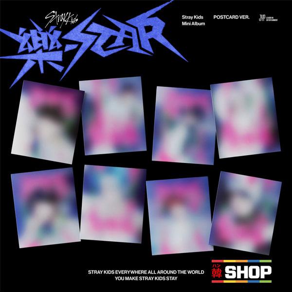 STRAY KIDS ストレイキッズ 楽-STAR (POSTCARD VER.) / MINI A...