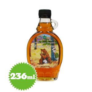 MFJ オーガニック メープルシロップ（メイプルシロップ）236ml（製菓 ホットケーキ パンケーキ ワッフル）