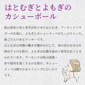 薬膳茶菓子『はとむぎとよもぎのカシューボール』...の詳細画像2