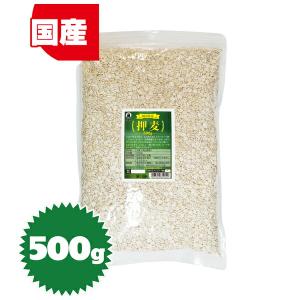 岡山県産 押麦(大麦)500g(押し麦 おしむ...の詳細画像1