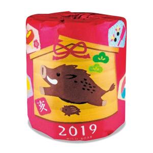 開運招福ロールティッシュ　干支　亥 年始 お正月 イベント 景品 粗品 業務用 まとめ買い 大量｜hansoku-bellsimple