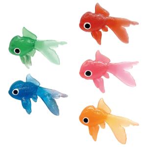 ノベルティ 記念品　TPRカラフル金魚　 夏祭り/子供会｜hansoku