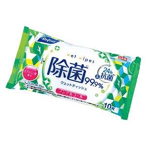 名入れ ロゴ入れ オリジナル/イベント 縁日 催物 抽選会　リファイン除菌ポケットウエット10枚入 ノンアルコール