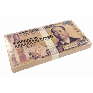 イベント 縁日 催物 抽選会/販促品 ノベルティ グッズ　ミニミニ壱億円BOXティッシュ10W(渋沢栄一)