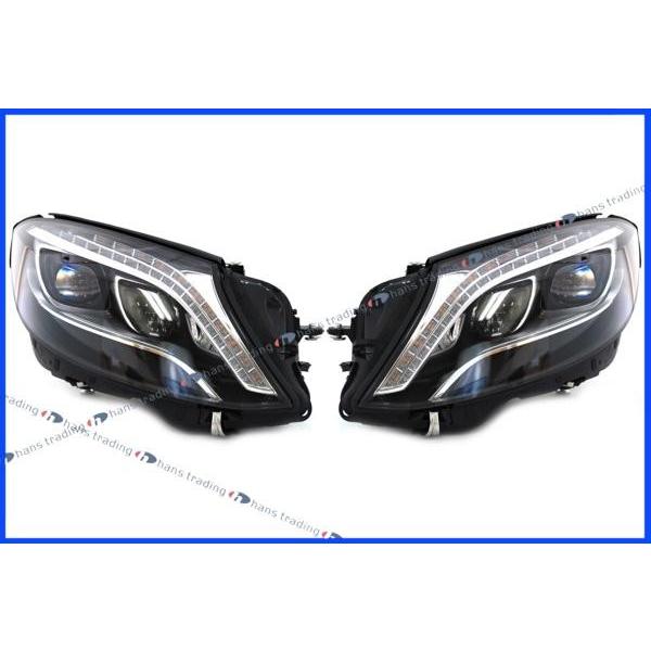 Sクラス W222 LEDヘッドライト LEDヘッドランプ NV付車 左右/純正品 新品 ナイトビュ...