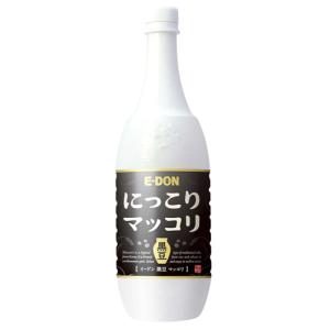 [15本(1BOX)]【E-DON】（二東/イードン）黒豆マッコリ　1000ml ★1本当り￥567.6(税込)｜hantosi