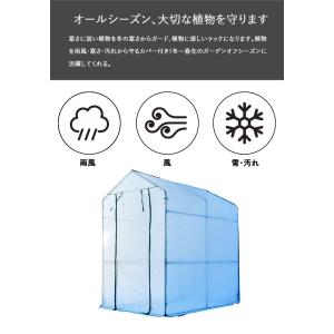 ビニール温室 温室 大型 ビニールハウス ベラ...の詳細画像2