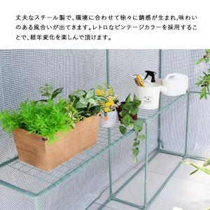 ビニール温室 温室 大型 ビニールハウス ベラ...の詳細画像4