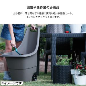 大型バケツ コンテナキャリー ワゴン 台車 園...の詳細画像2