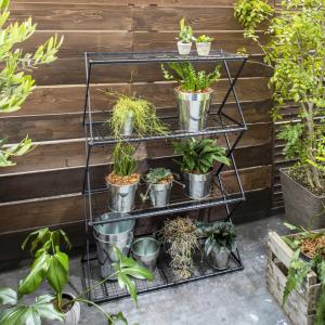 タカショー アイアンラック パンタグラック L アウトドア 収納