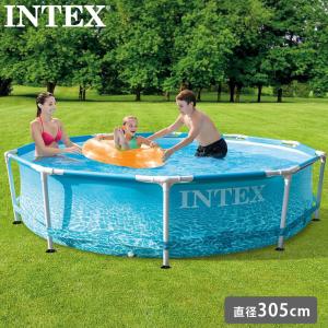 INTEX インテックス レクタングラ フレームプール 300 × 200 × 75cm