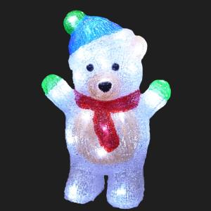 DENKO HOME イルミネーション モチーフ ライト 熊 クマ W55