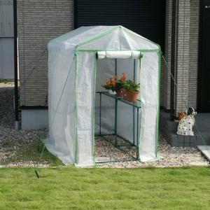 温室 ビニール ビニール温室 大きな温室ビッググリーン ビニールハウス フラワースタンド 大型温室 Pindo Com