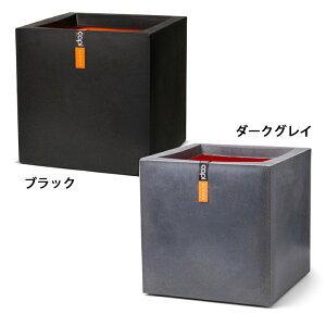 グラスファイバー製 大型植木鉢 キューブポット50cm 送料無料 樹脂製 ファイバークレイ 鉢 四角 角型 大型プランター スクエア 園芸用品 角型 四角 P101b 4 Depos