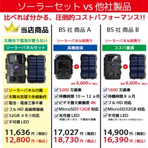防犯カメラ セット 屋外 家庭用 トレイルカメ...の詳細画像5