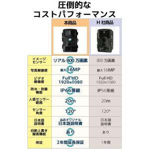 防犯カメラ セット 屋外 家庭用 監視カメラ ...の詳細画像3